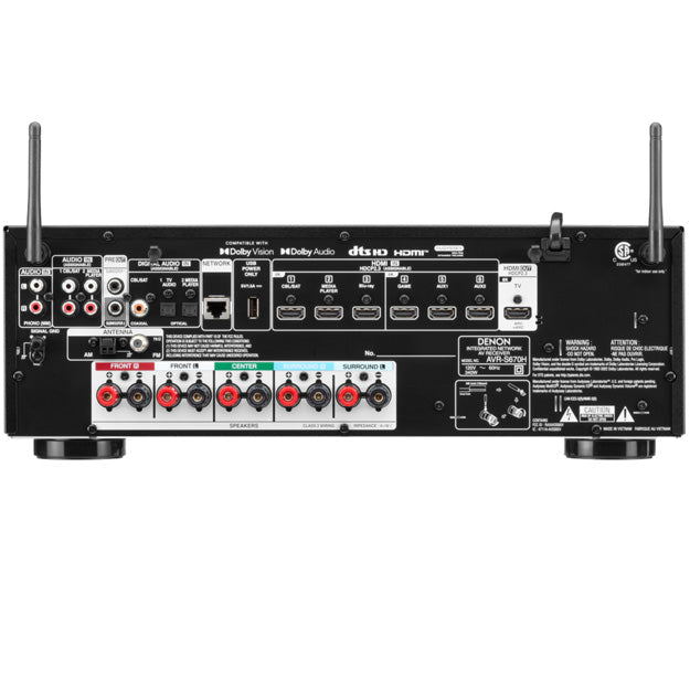 Denon AVR-S670H - 5.2 Channel Network AV Receiver