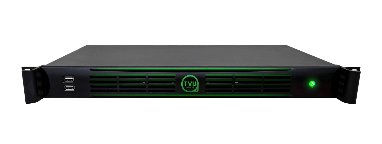 TVU VS3500 rack-mount (1U) high-power server (8-core CPU) with single internal power supply