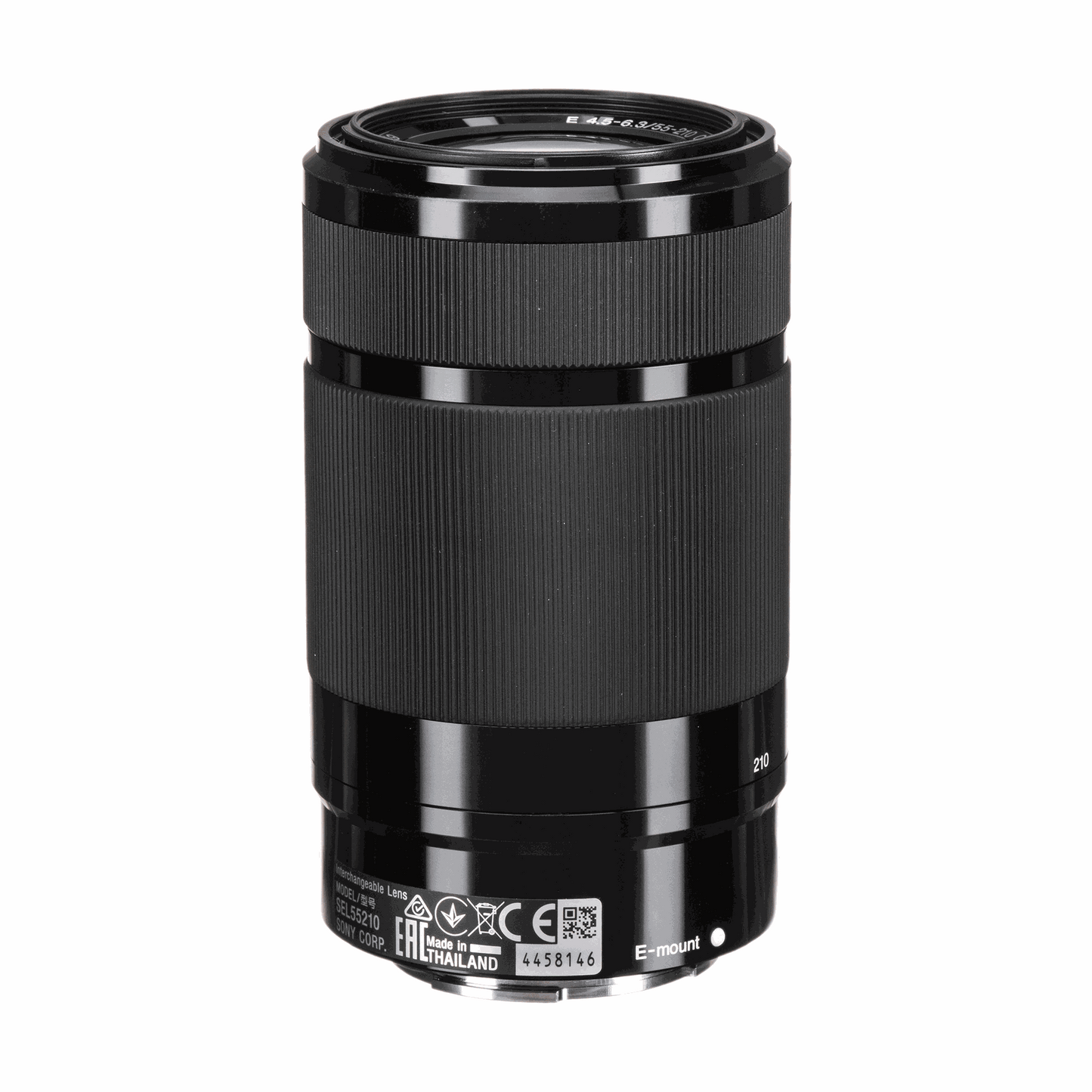 Sony E 55-210mm f/4.5-6.3 OSS Lens (Black)