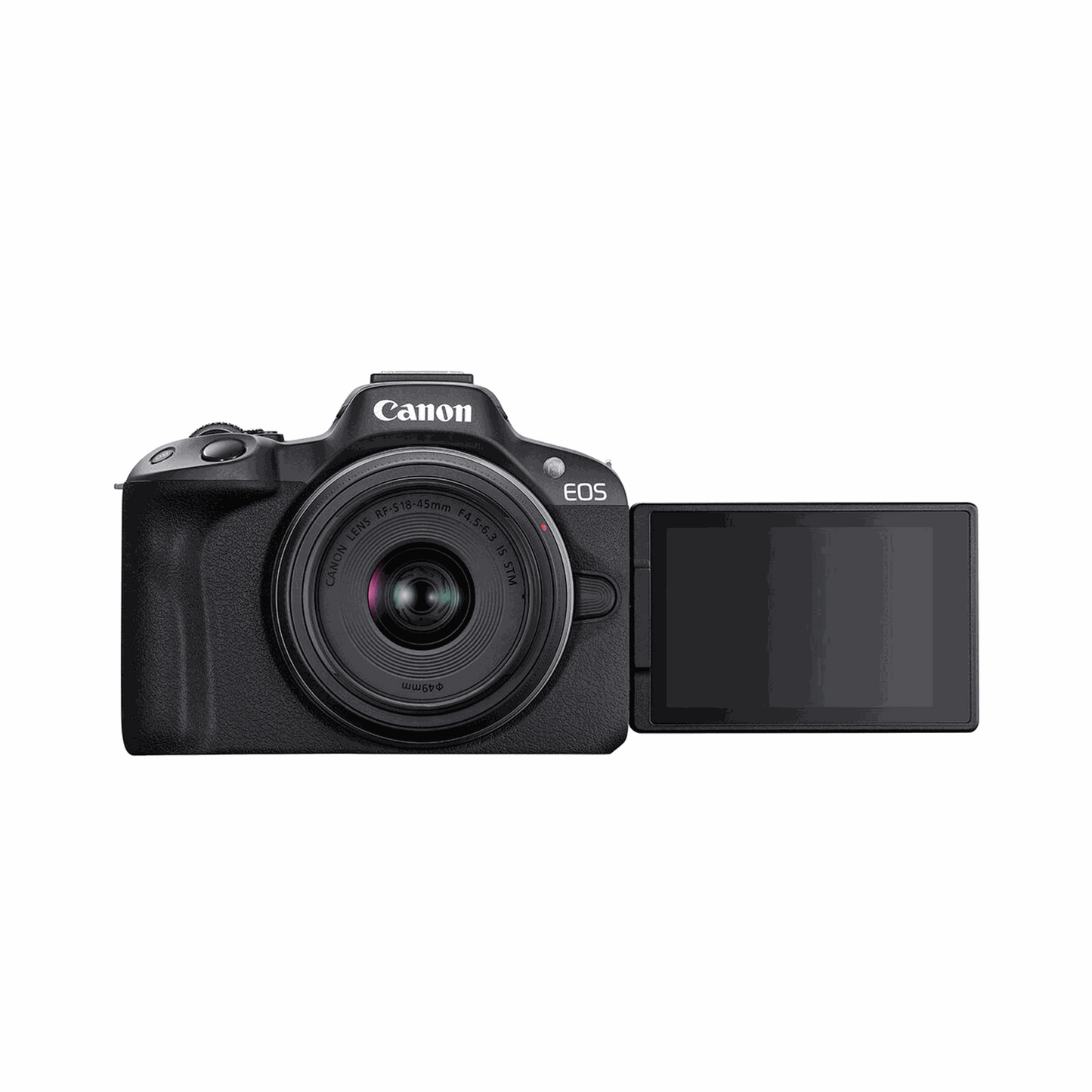 Canon EOS R50 Mirrorless Camera with 18-45mm and 55-210mm Lenses (Black)