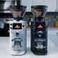 Black & White Mahlkönig E64 WS GbS Home Espresso Grinder in kitchen