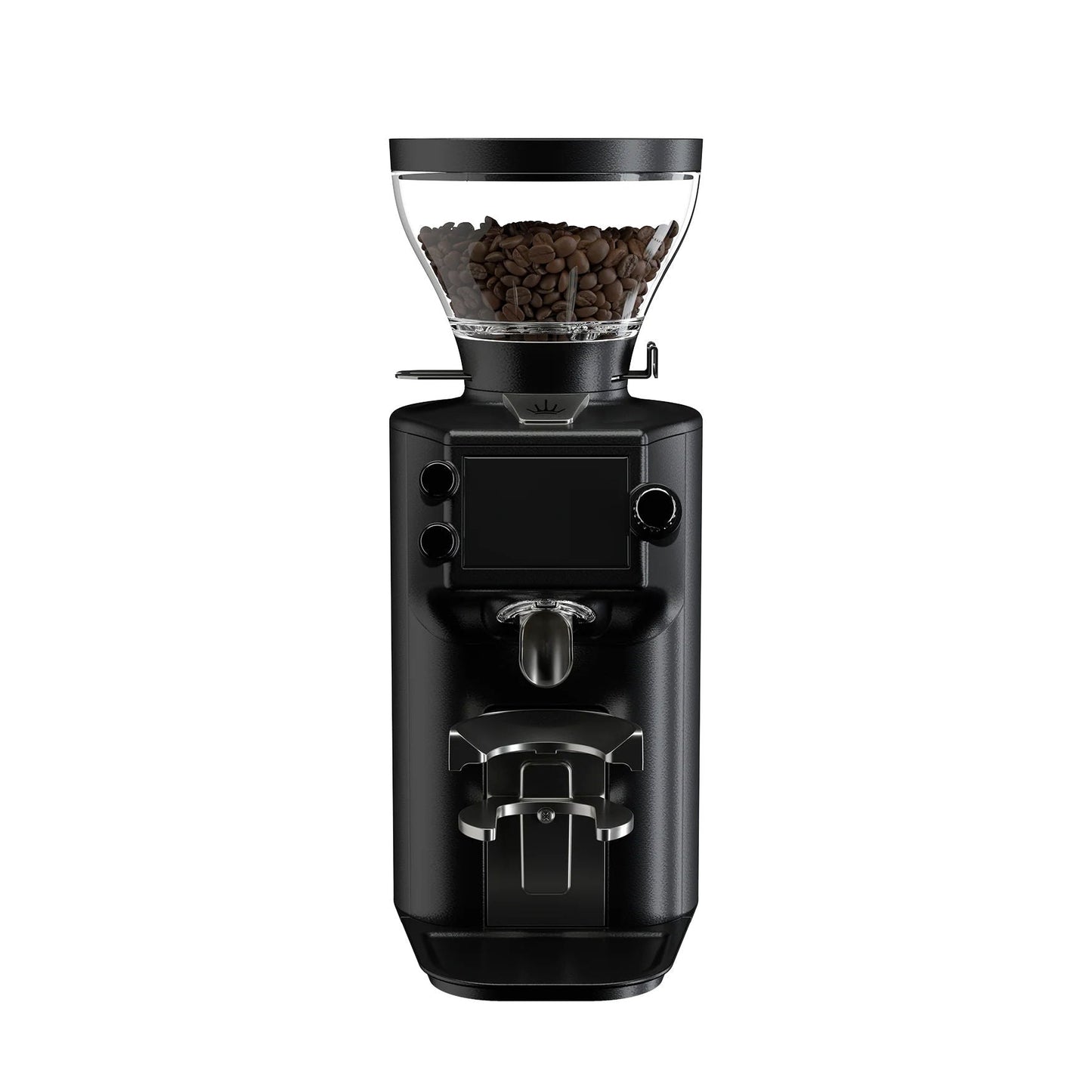 Black Mahlkönig E64 WS GbS Home Espresso Grinder front view