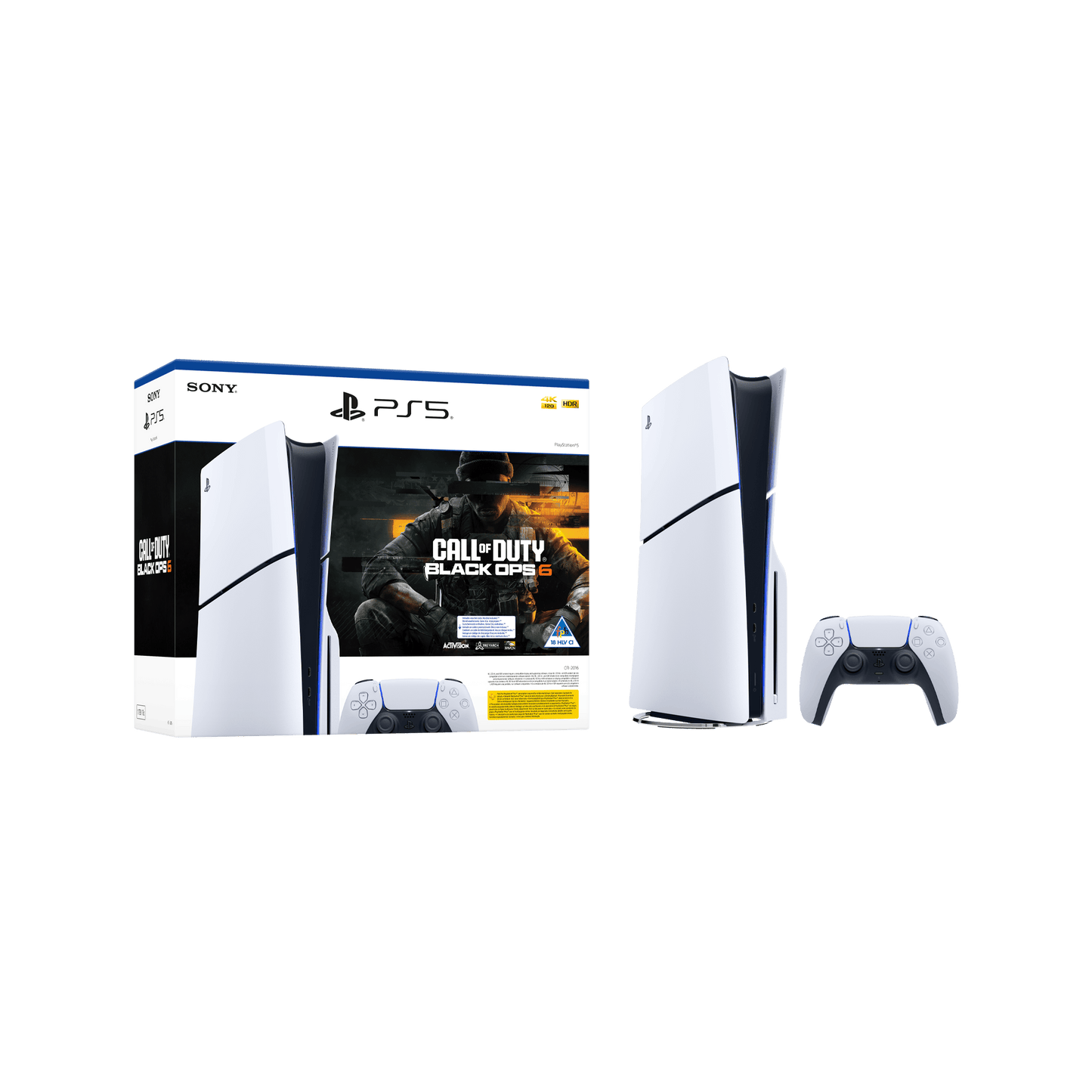 PS5 Slim + Call of Duty: Black Ops 6 (Voucher) Bundle - KOODOO