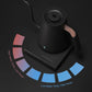 Timemore Fish Pro X TempX dynamic heating diagram — high water temp low power, low water temp high power