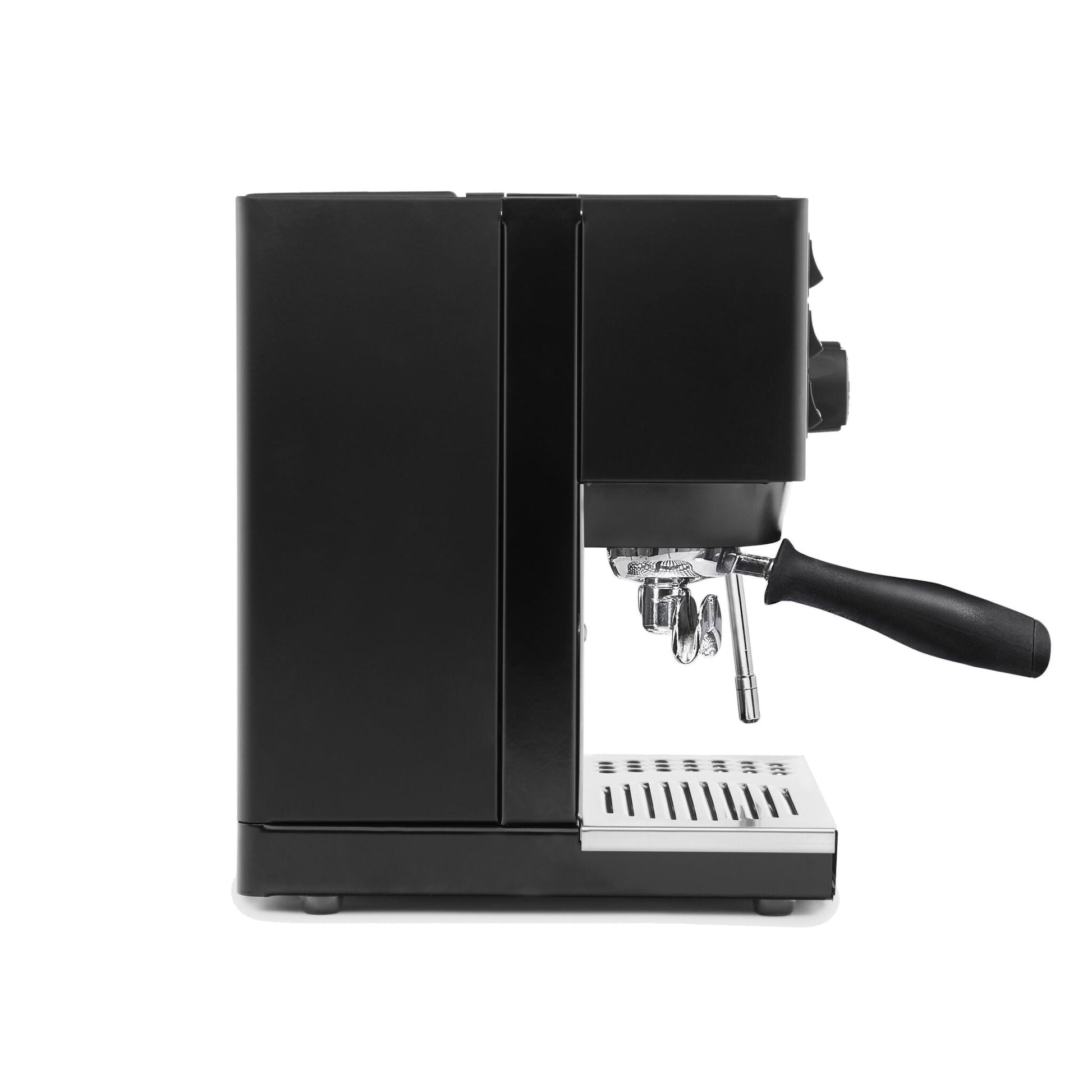 Rancilio Silvia V6 Espresso Machine Black Side