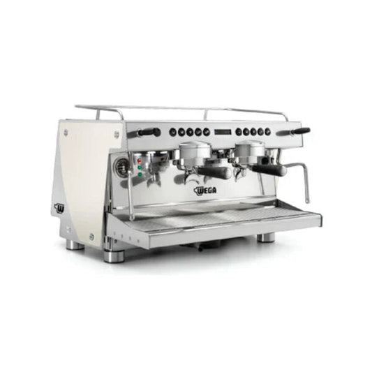 Wega Rover Commercial Espresso Machine Front Angle White