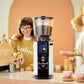 Anfim Luna espresso grinder on counter